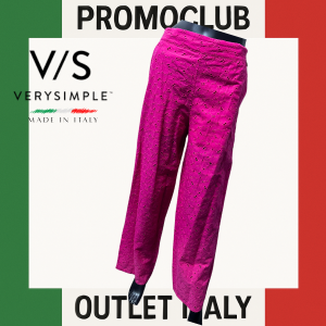 Панталон VerySimple,розов, размер 42, 100% памук, Италия